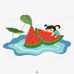 娱乐吃瓜背景素材